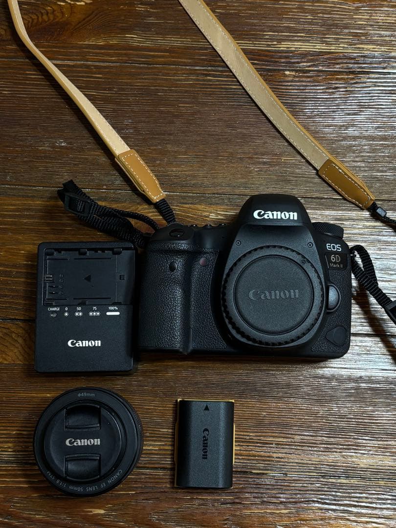 Canon EOS 6D 一眼レフカメラ➕EF50mm f/1.8レンズセット