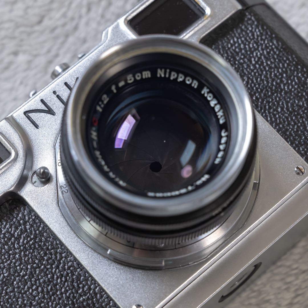 【ケース付き】 Nikon S2 前期型 NIKKOR 5cm F2