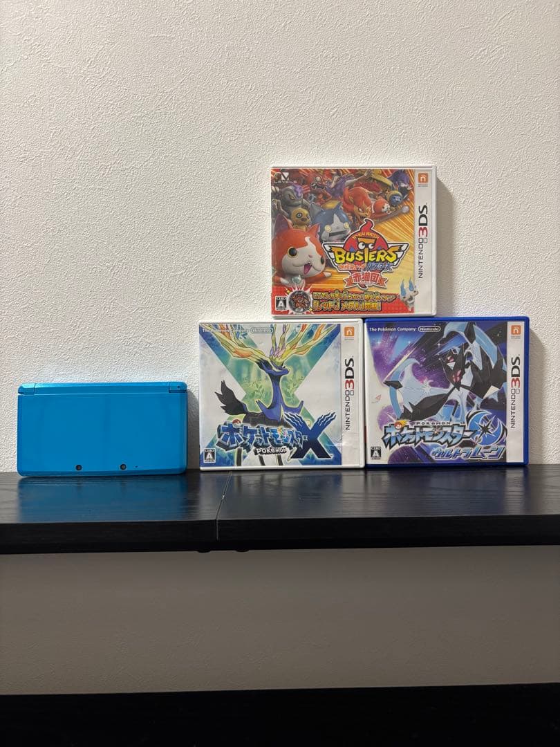 ニンテンドー3DS 青 + ゲーム3本セット