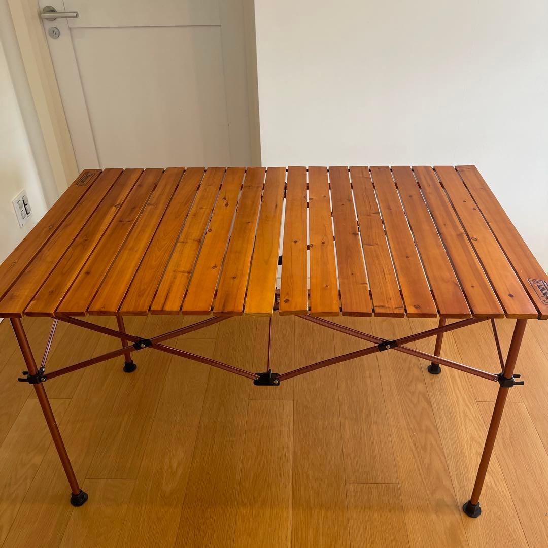 Coleman コールマン ナチュラルウッドロールテーブルクラシック 110