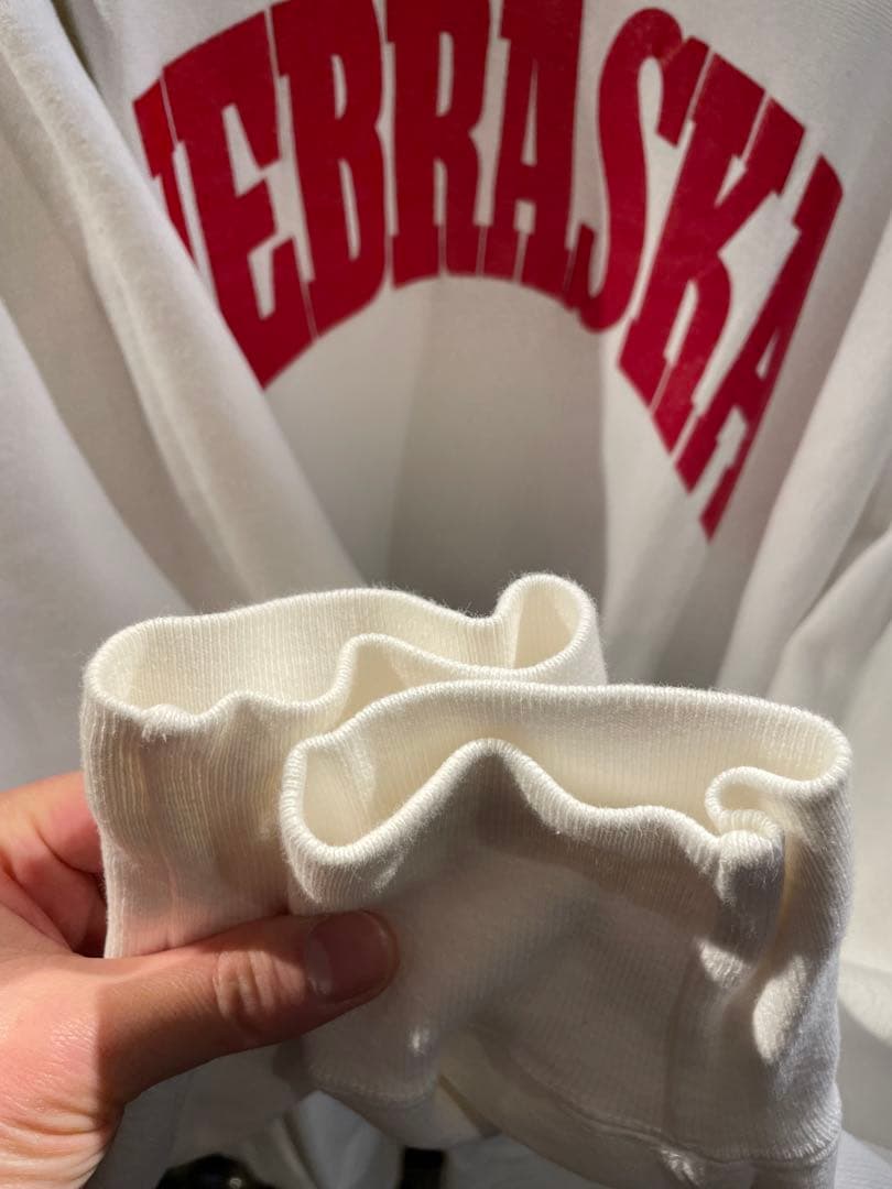 【美品　ビッグサイズ】チャンピオン　リバースウィーブ　ネブラスカNEBRASKA