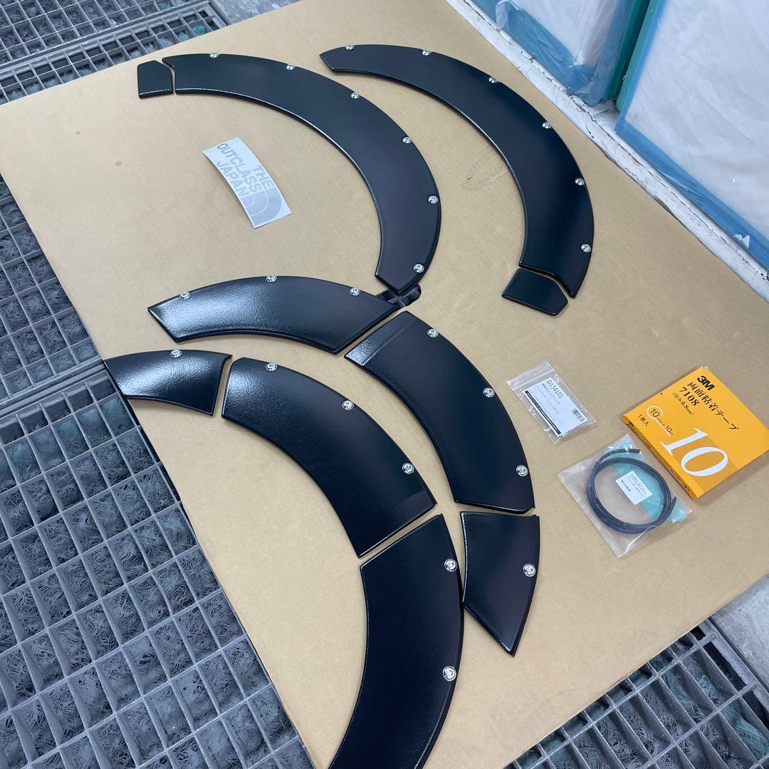 エブリィ　オーバーフェンダー　アウトクラスカーズ　da17v