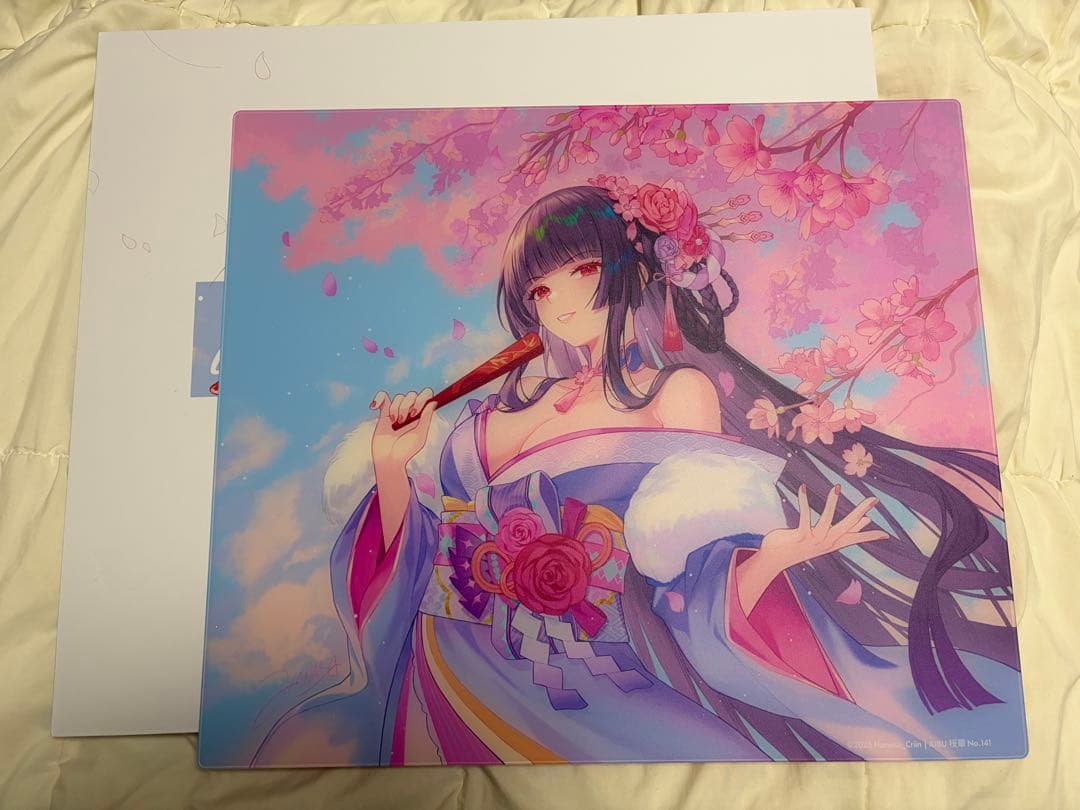 KIBU Gear 桜華　ガラスマウスパッド