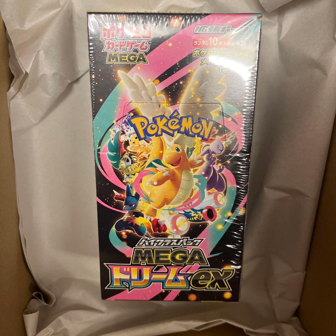 【新品・未開封】ポケモンカードMEGAドリームBOX シュリンク付き１BOX
