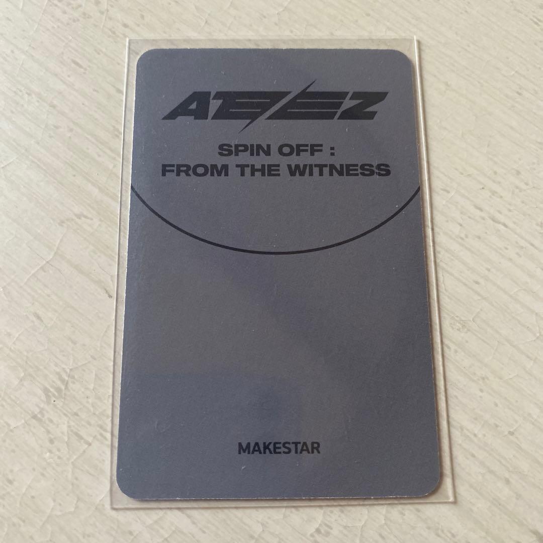 ソンファ　ateez アチズ　トレカ　うさぎ　ピンク　makestar メクス