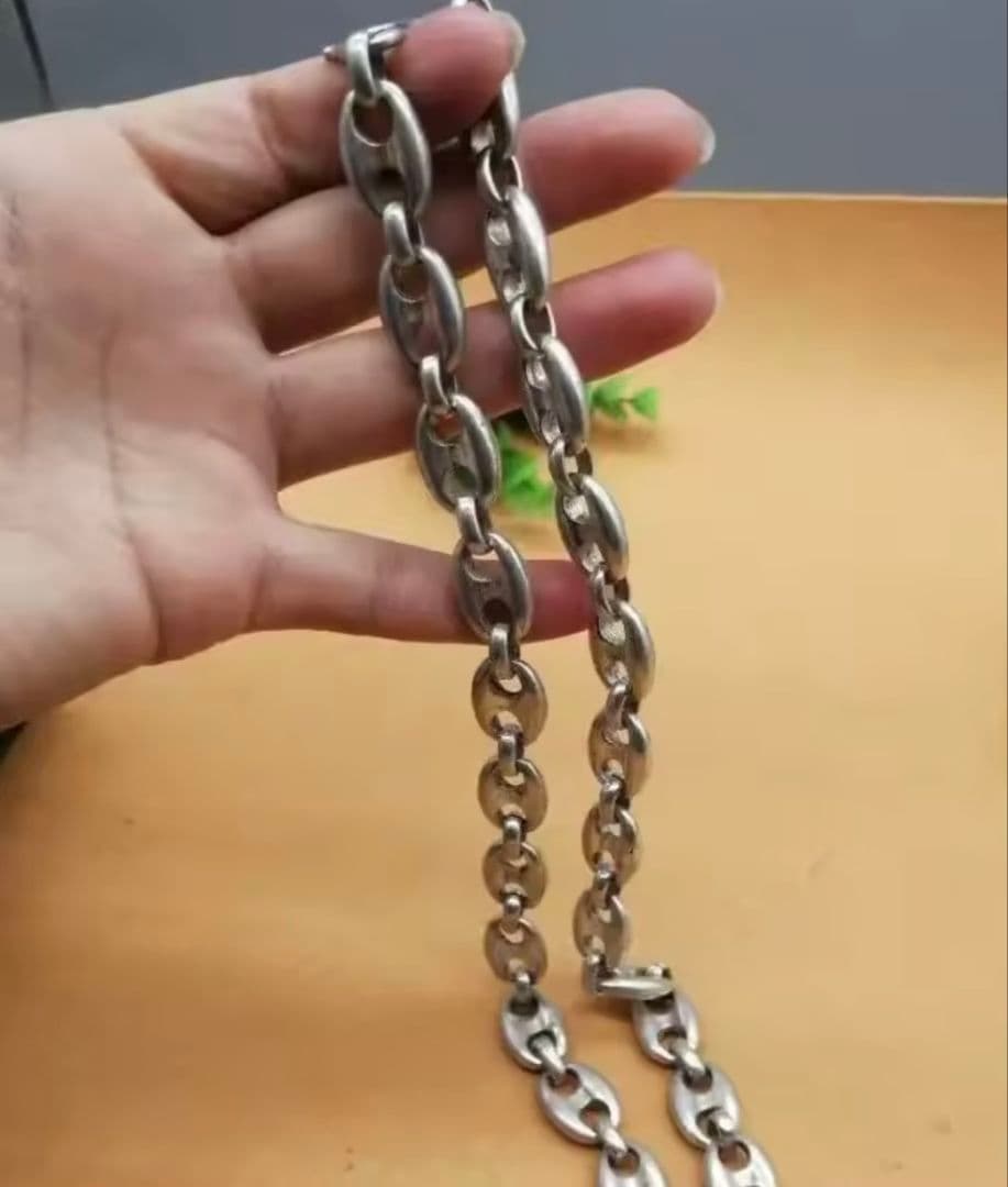 【入手困難】シルバー 925 ネックレス ヴィンテージ アンカーチェーン