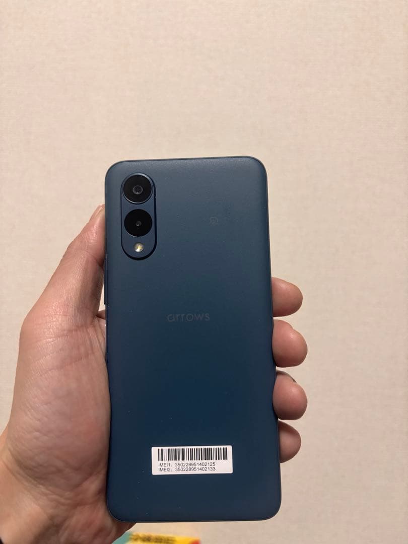 arrows we2 ネイビー グリーン　本体