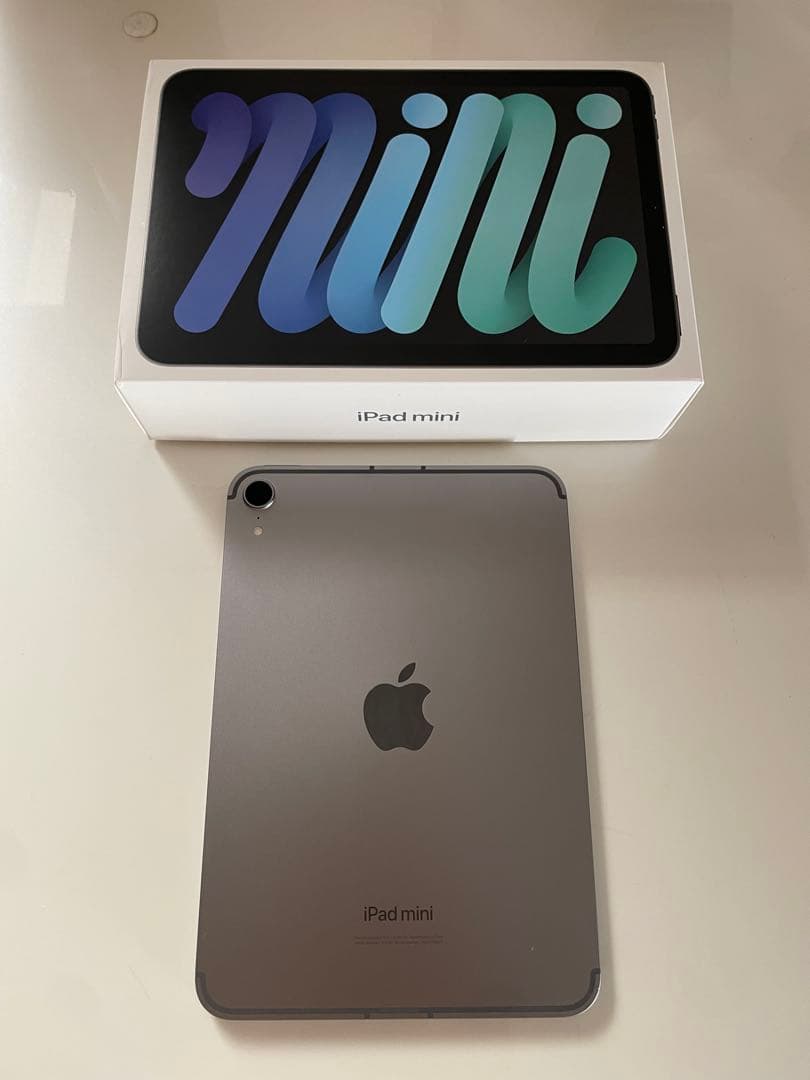 iPad mini7 Wi‑Fi + Cellular 256GBスペースグレイ