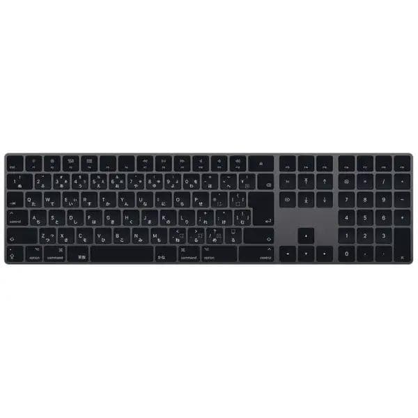 Apple Magic Keyboard テンキー付 日本語JISスペースグレー