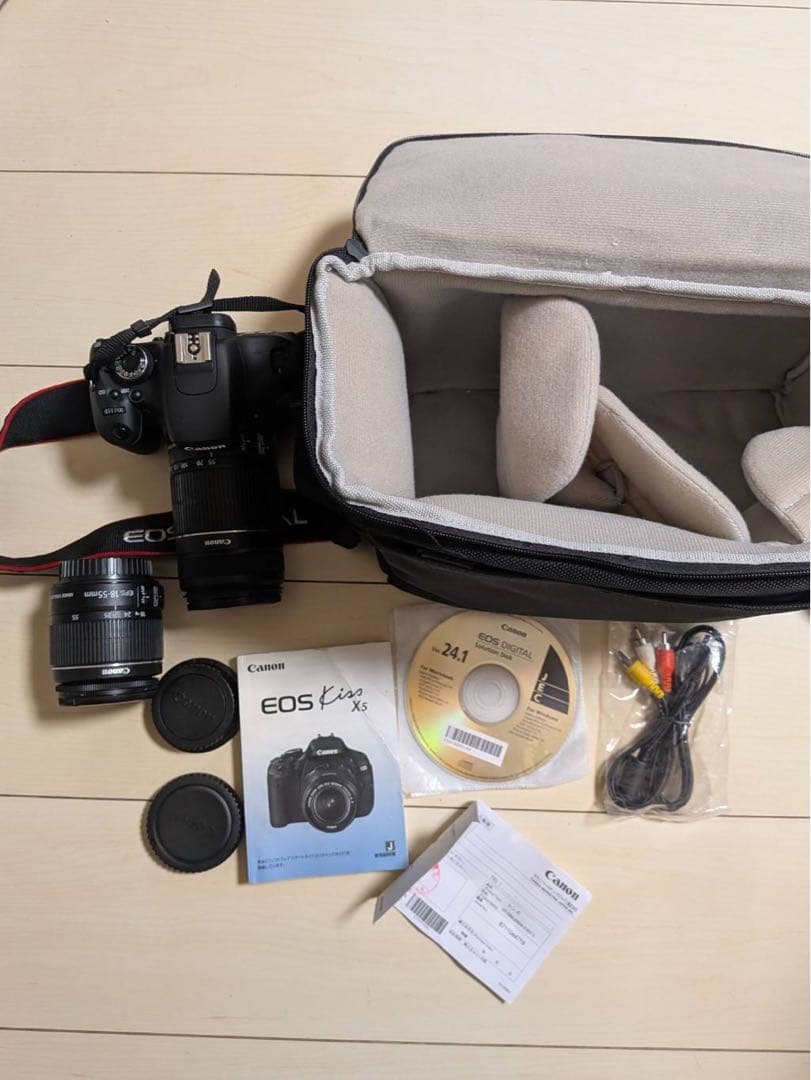 Canon EOS Kiss X5 デジタル一眼レフ 本体➕レンズ