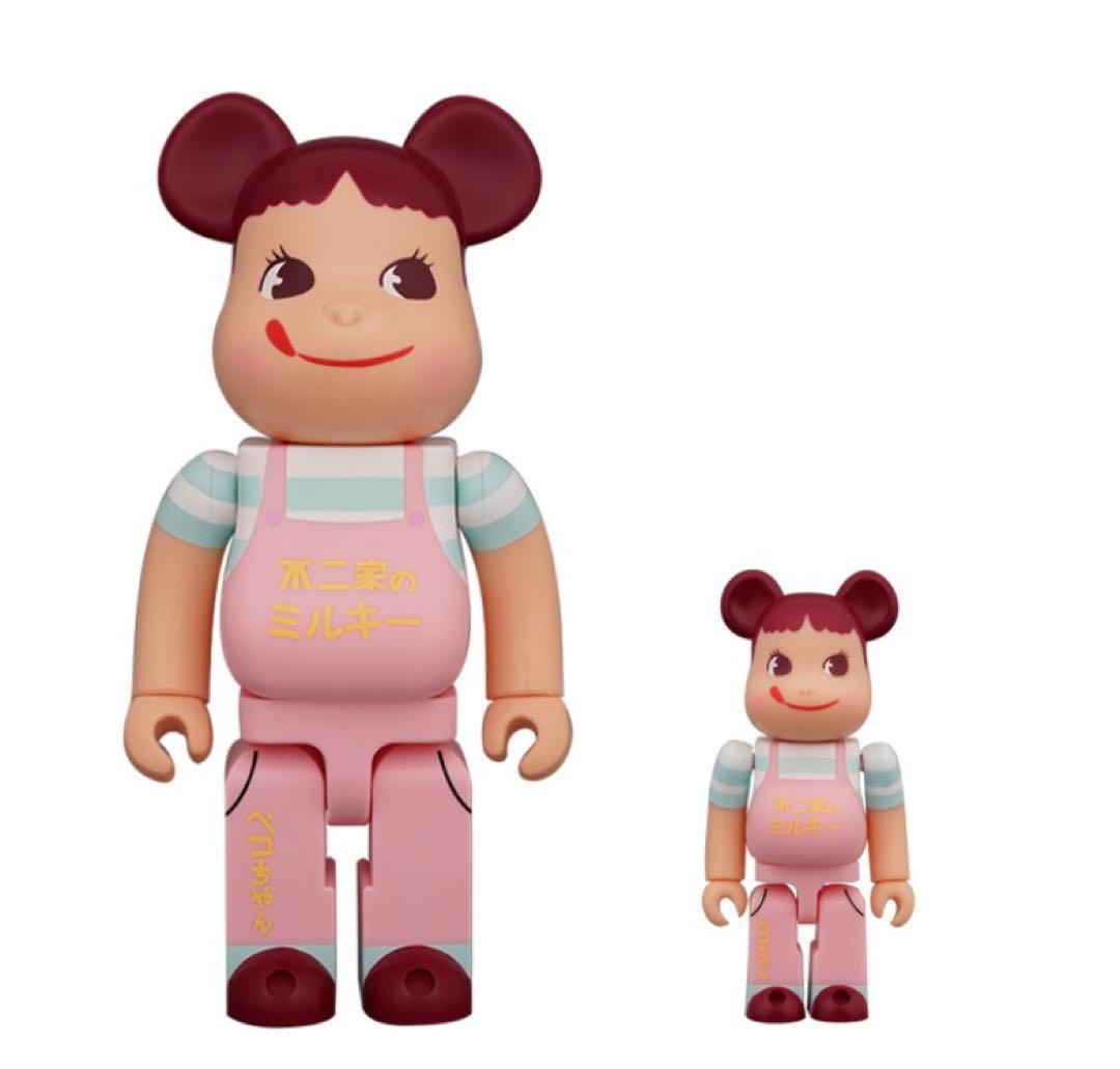 BE＠RBRICK ファミリータウンペコちゃん 100％＆400％ 新品未使用