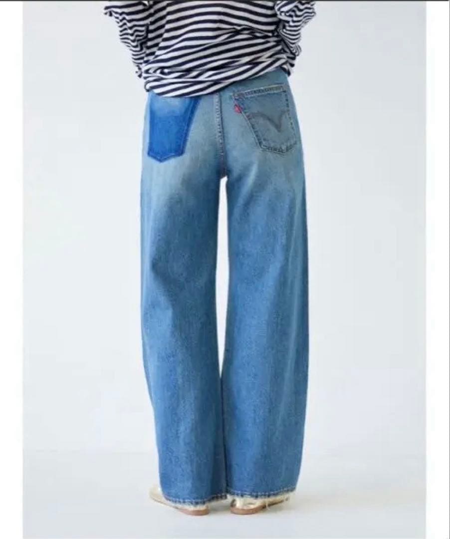 Ungrid Levi＇s別注 RIBCAGE WIDE LEGデニム