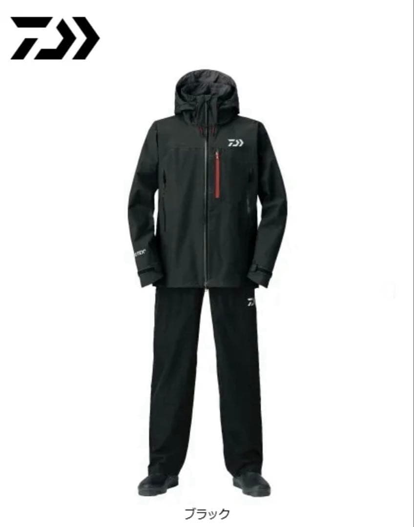 w*8様 【ダイワ】ゴアテックス　レインウェア　Mサイズ　黒　DR-1908