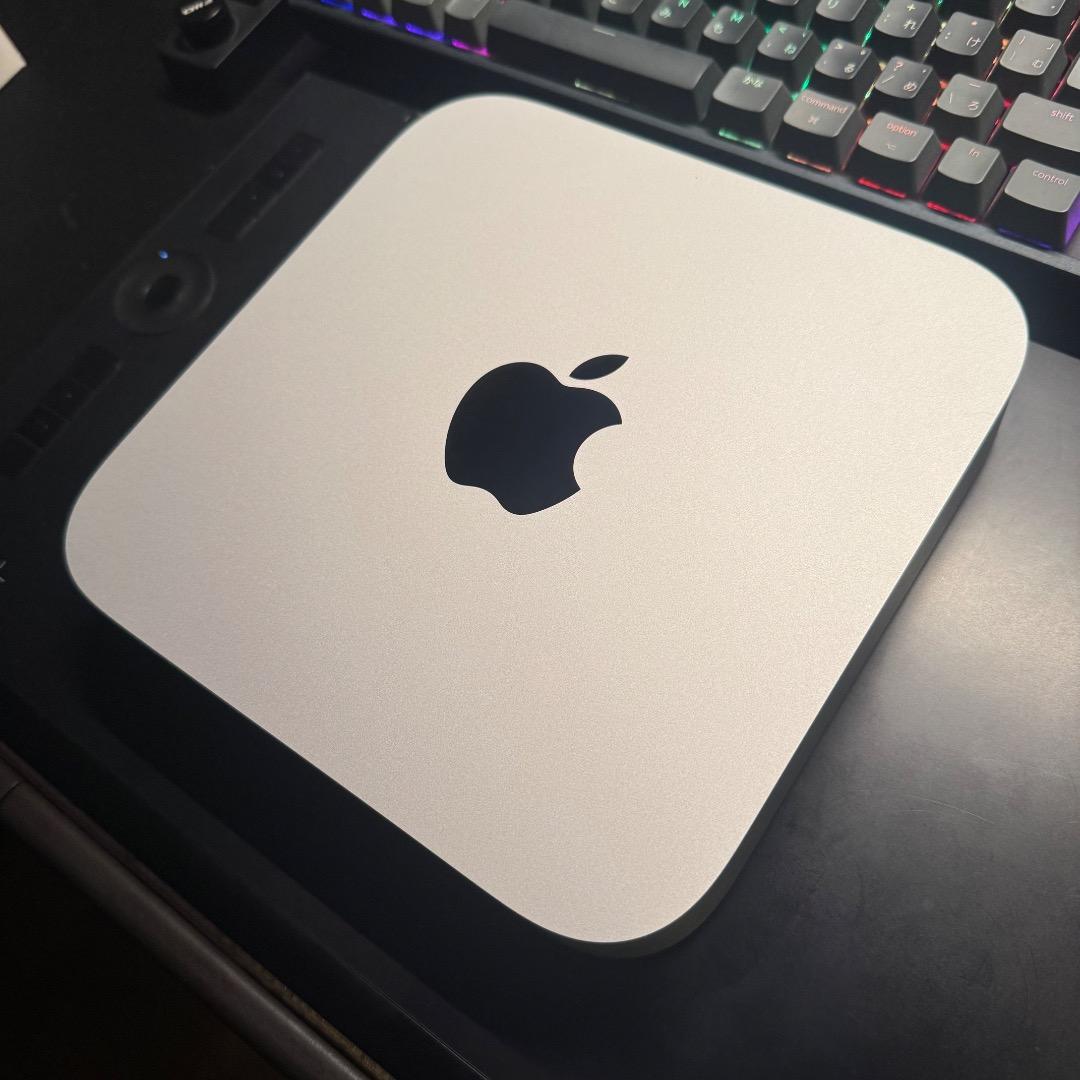 【美品】Apple Mac mini m2 8gb/512gb MMFK3J/A