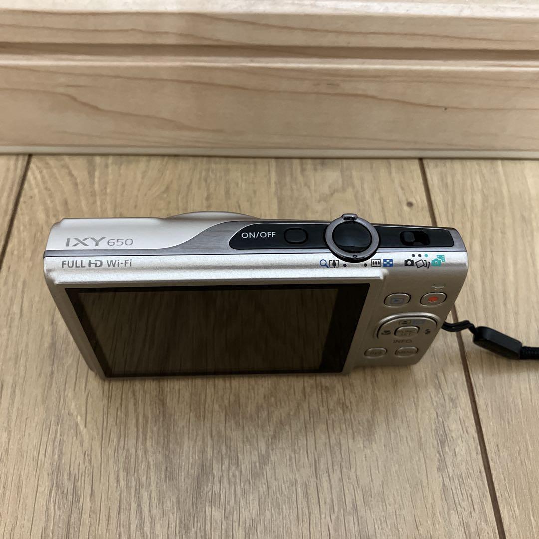 【美品】Canon IXY 650 コンパクトデジタルカメラ シルバー