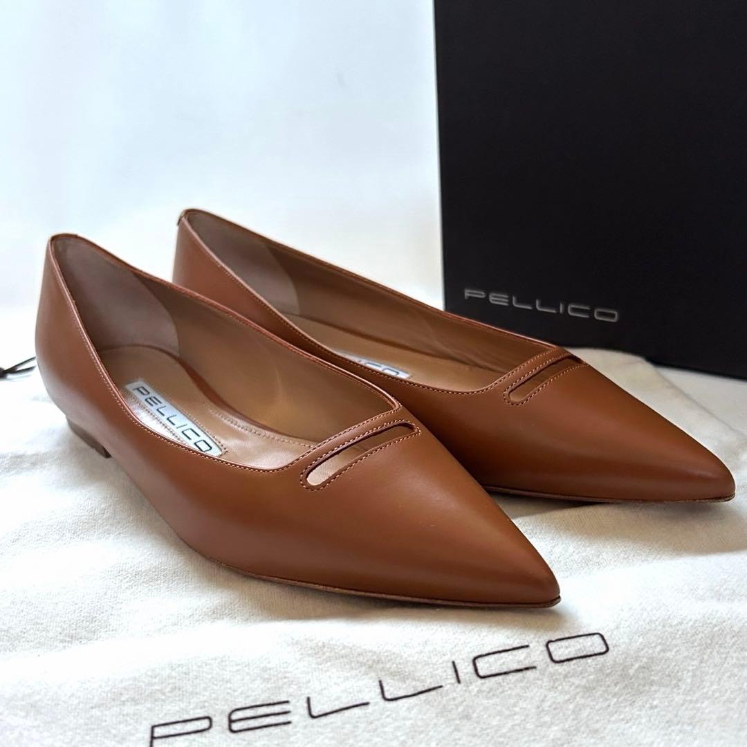 新品✨定価69300円 ペリーコ 定番 ANIMA アネッリ パンプス 23
