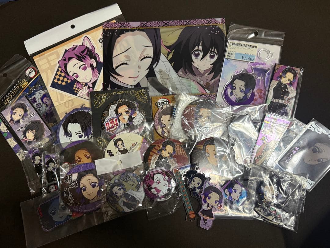 鬼滅の刃　胡蝶しのぶグッズ　まとめ売り