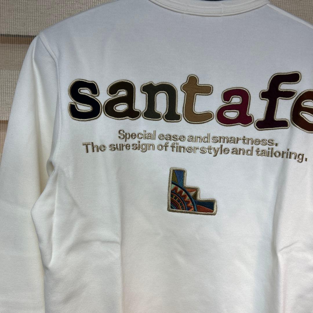 santafe トレーナー バックプリント　48/L 新品　未使用　タグ付き