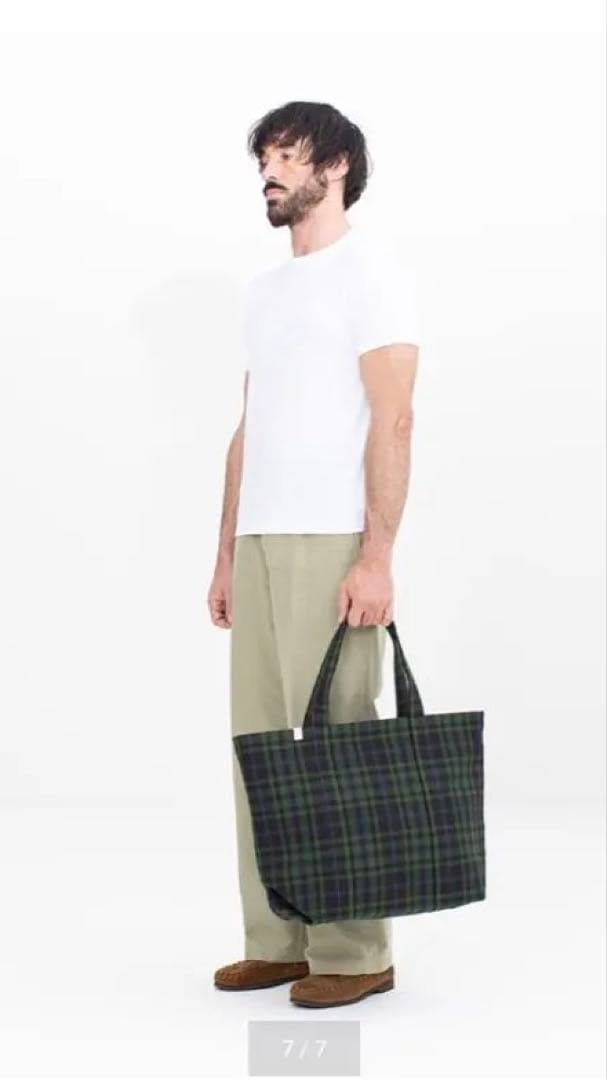 visvim UT.TOTE バッファローチェック　ビズビム　トートバッグ