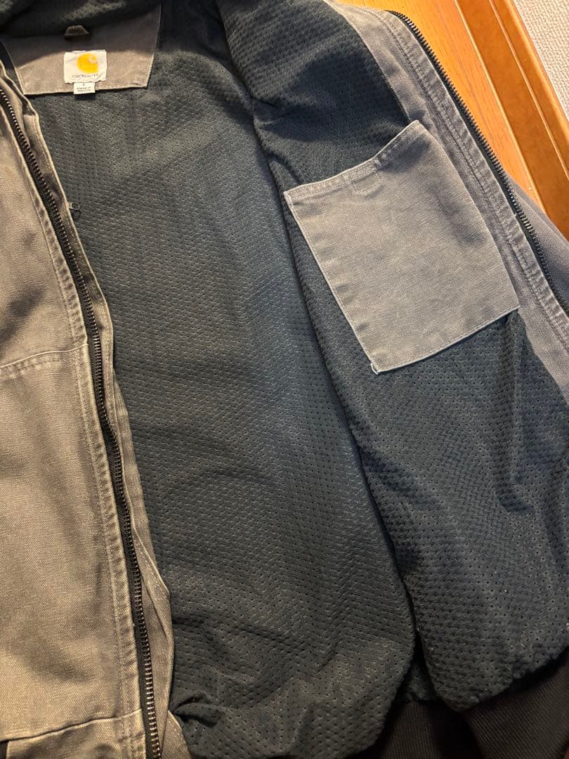古着 Carhartt メキシコ製 アクティブジャケット グレー