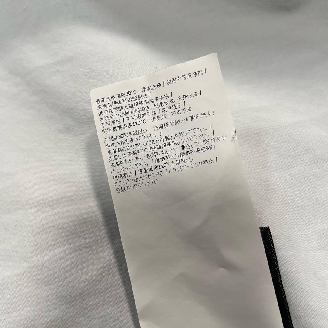 ストーンアイランド　ガーメントダイコットンワークシャツ　ホワイト　XL