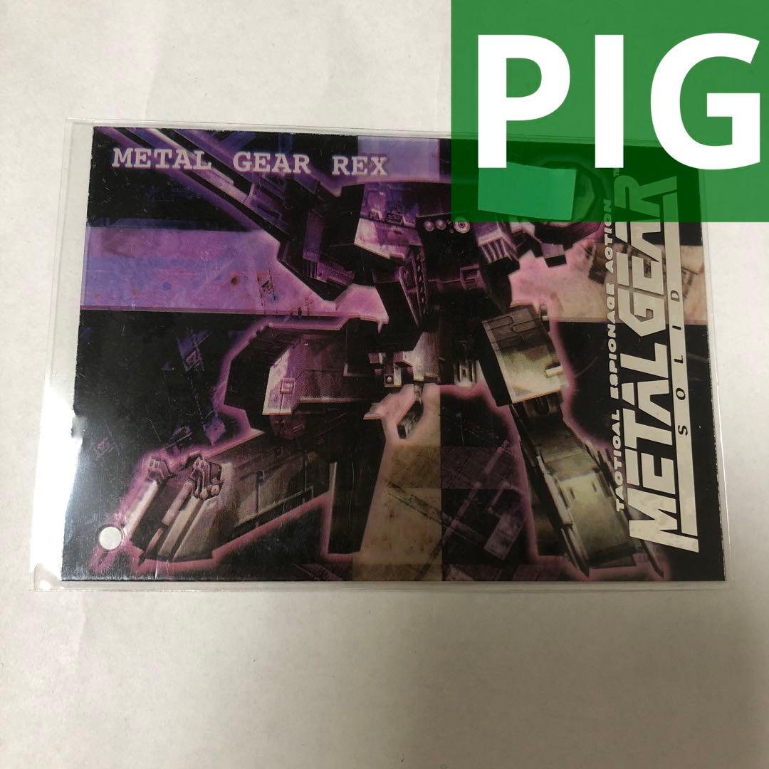 その他 L GEAR SOLID Trading Card #093 PIG