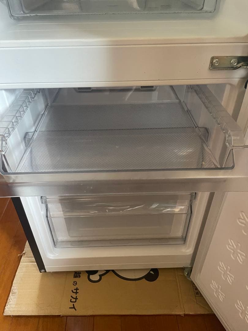 Haier製ノンフロン冷凍冷蔵庫JR-XP2NF148F 2023製説明文必見