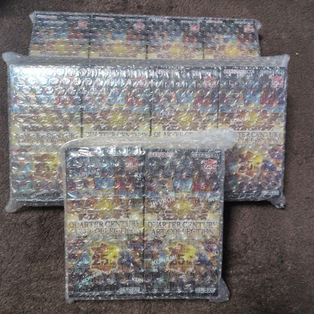遊戯王 QUARTERCENTURYARTCOLLECTION 未開封BOX
