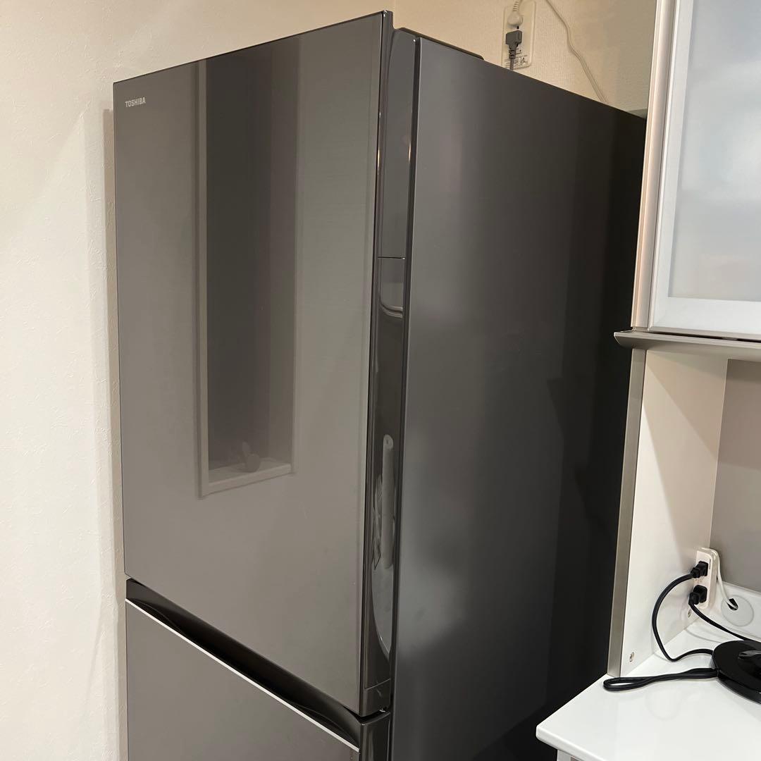 TOSHIBA東芝ノンフロン冷凍冷蔵庫GR-W470GZL(ZH)2024年製