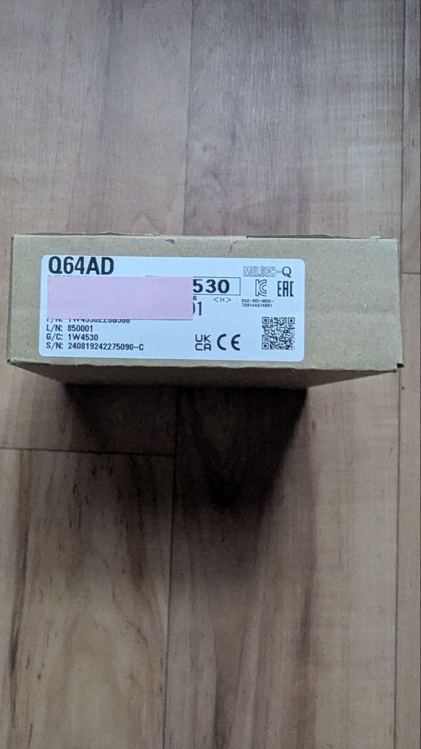 新品　アナログ－デジタル変換ユニット Q64AD