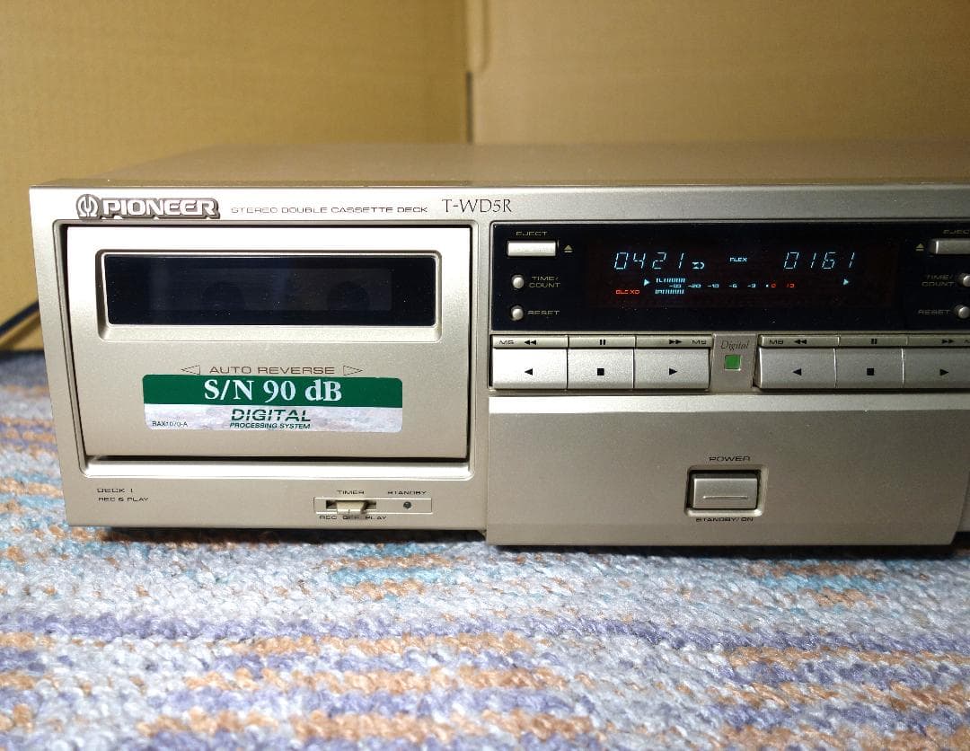 Pioneer T-WD5R カセットデッキ【動作確認済】