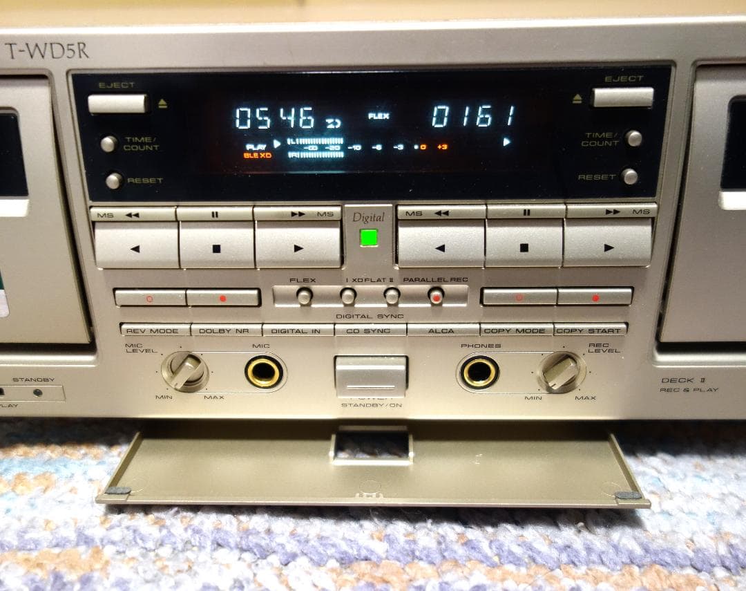 Pioneer T-WD5R カセットデッキ【動作確認済】