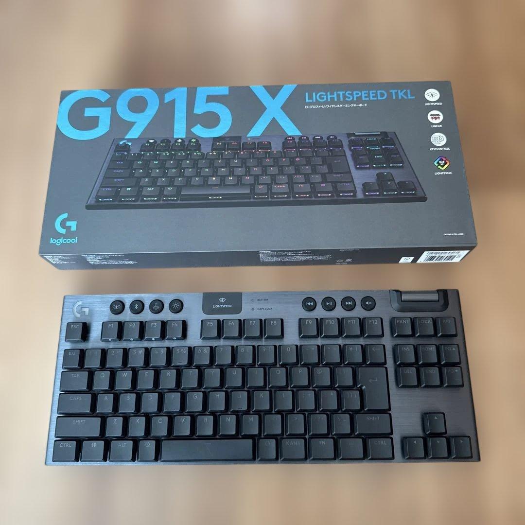 Logitech G915 X LIGHTSPEED TKL 本体