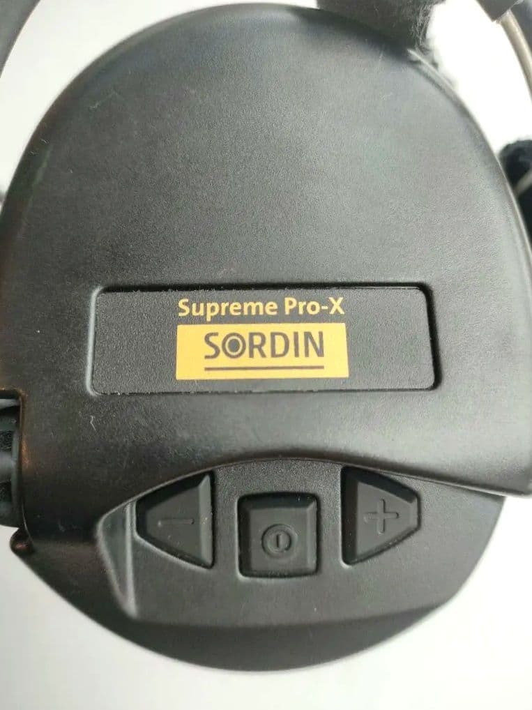SORDIN Supreme Pro-X 　電子イヤーマフ　ネックバンド