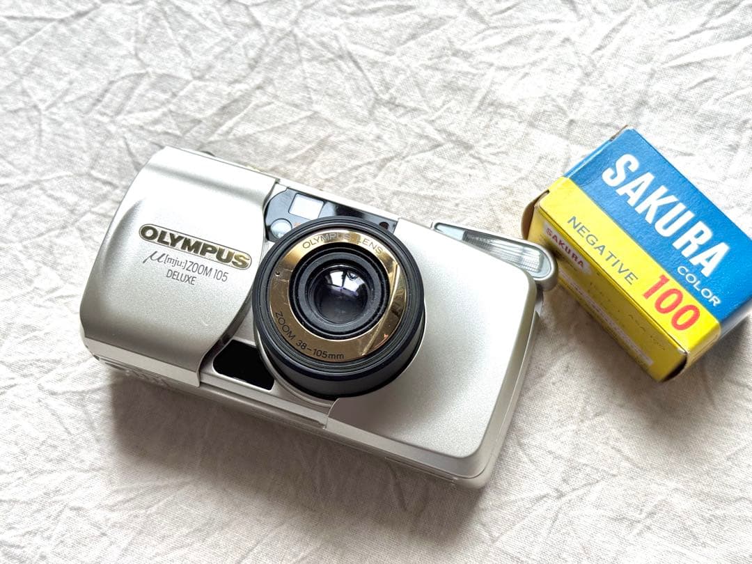 mさん専用です！⌘完動品！ 電池付 OLYMPUS μ ZOOM 105⌘