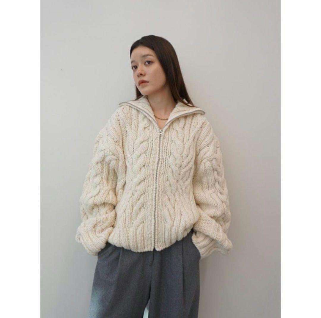 専用 todayful Volume Handknit Cardigan