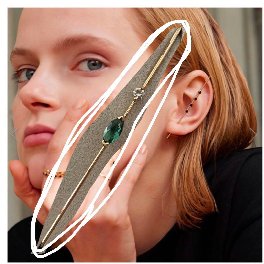 StarJewelry ONYX LINE PIERCE 片耳用ピアス