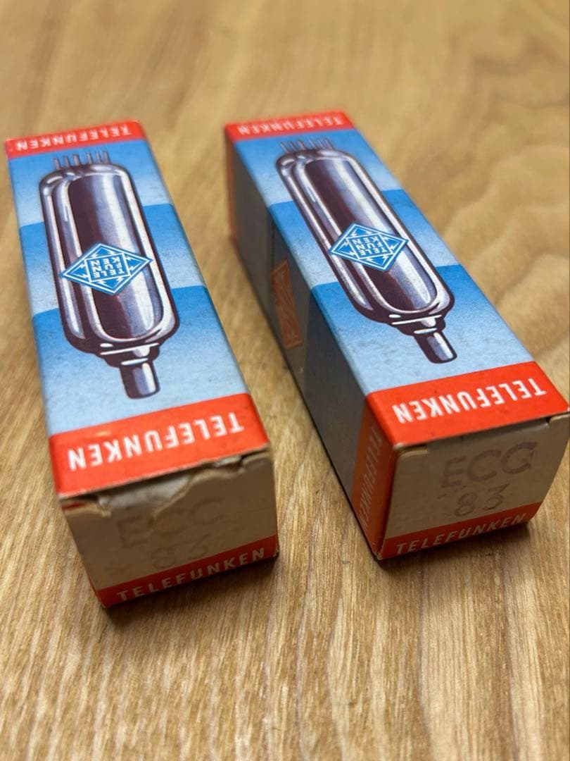 テレフンケン ECC83 / 12AX7 真空管 2本セット