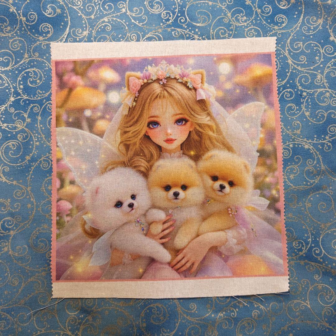 あるむ　パネル6 枚　ハンカチ14枚　女の子柄　合計39枚