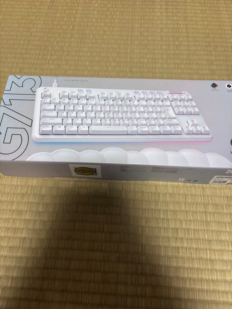 Logicool G713 オーロラコレクション 赤軸　テンキーレス 有線