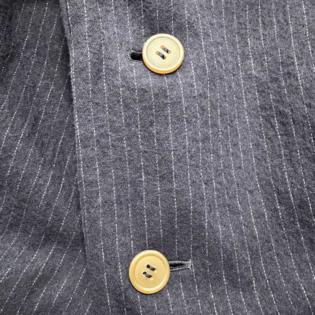 現行品✨ヴィヴィアンウエスドウッドマン プレッジ ストライプジャケット 紺 44