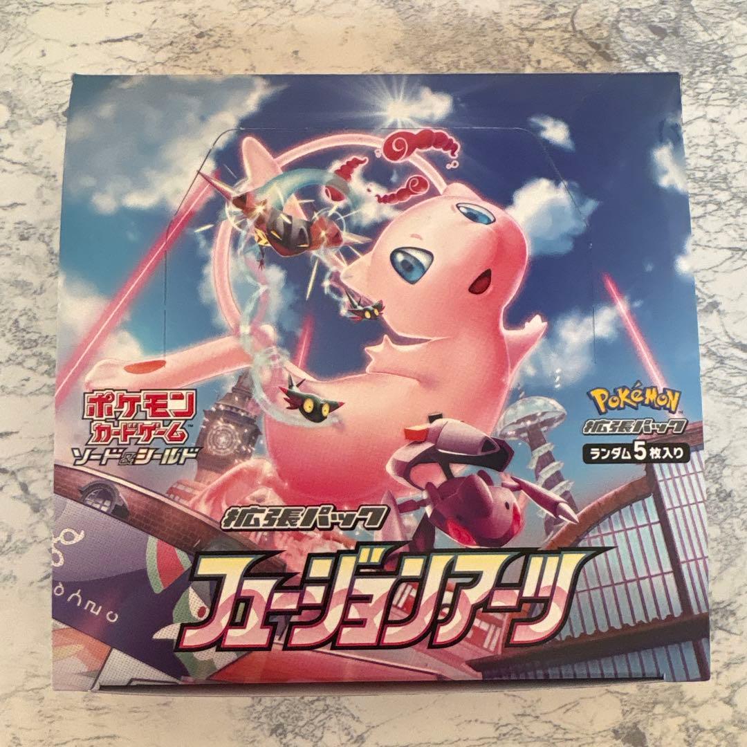 ポケモンカード フュージョンアーツ 未開封BOX シュリンク無し