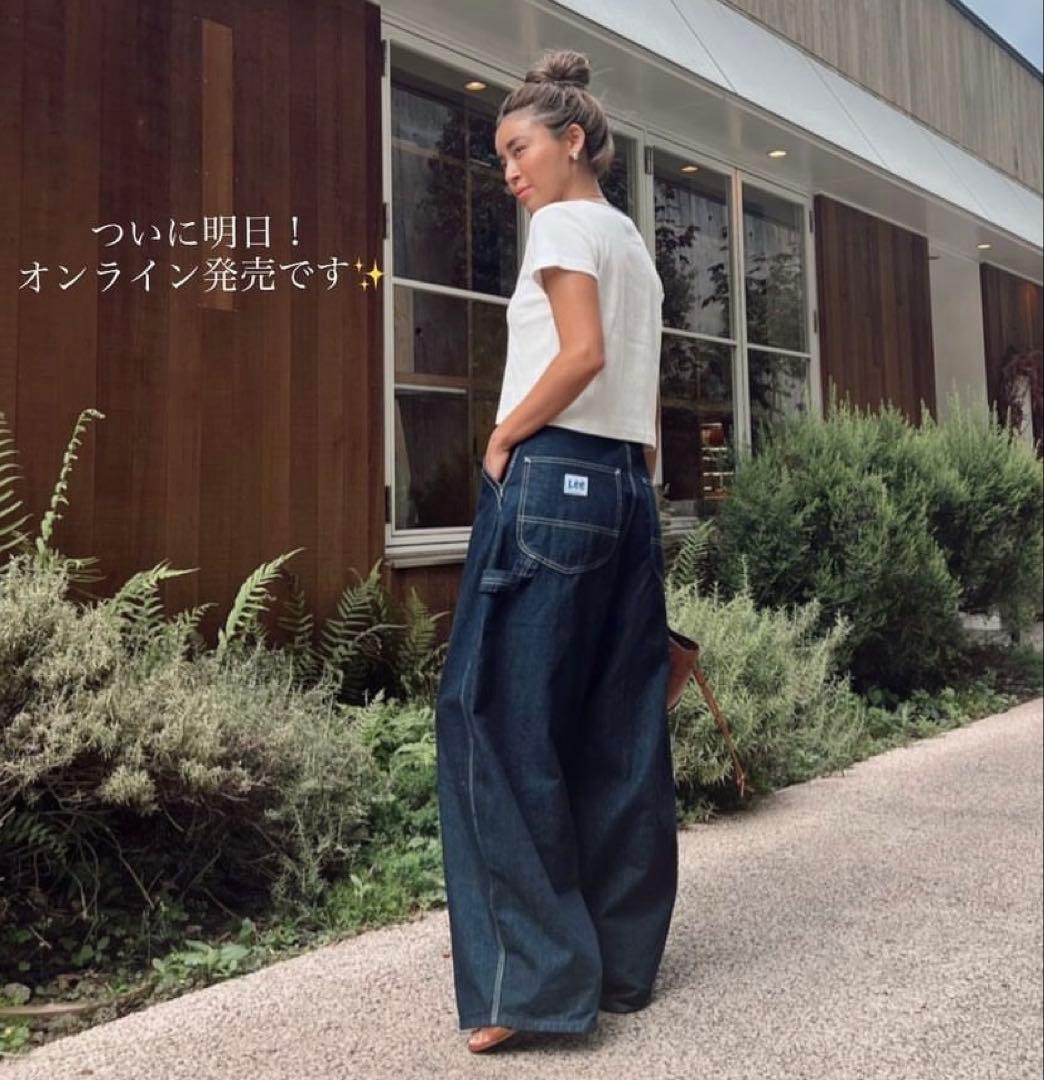 ALEXIA STAM×lee☆ワイドペインターパンツ