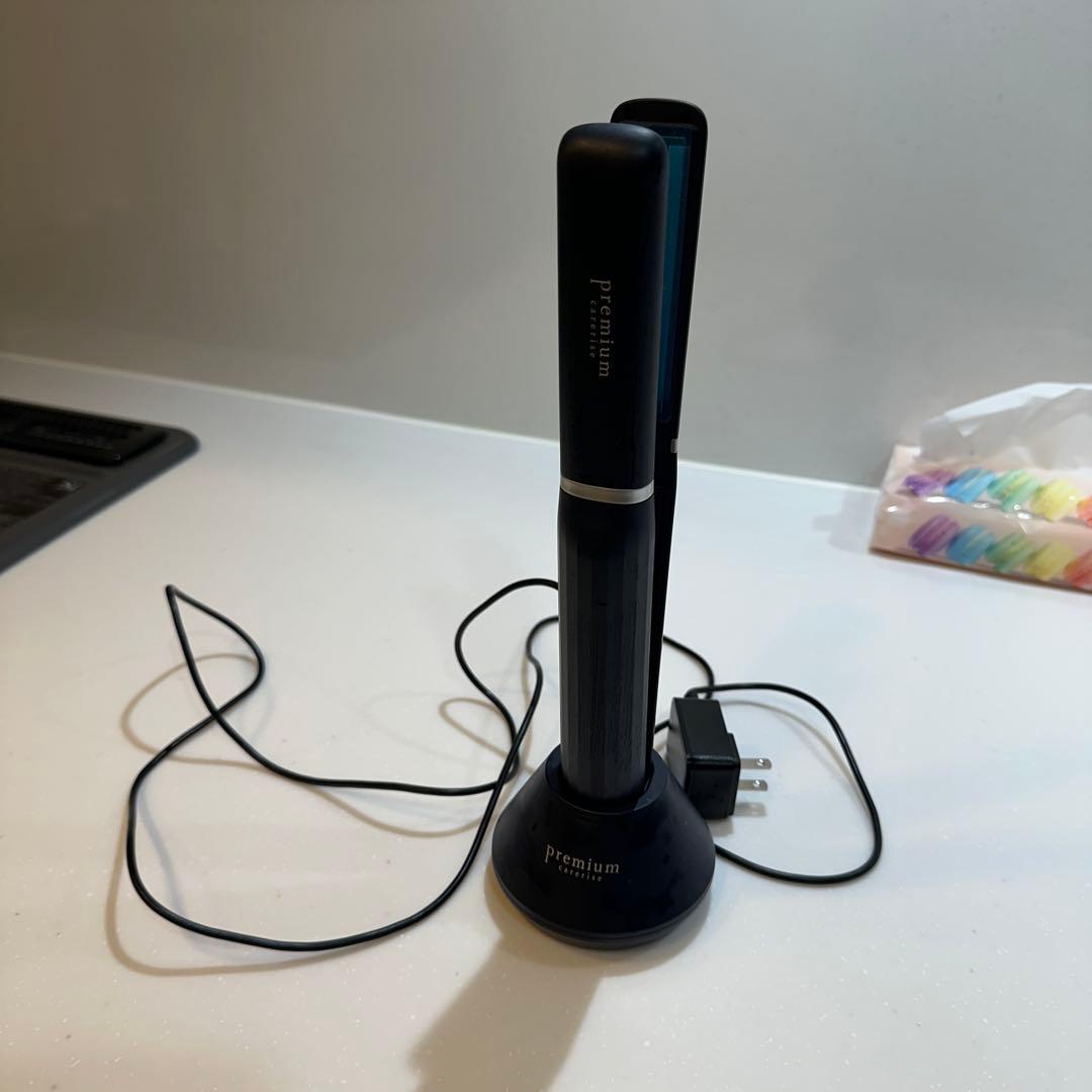 ケアライズ プレミアム ウルトラソニック ヘアアイロン 超音波アイロン