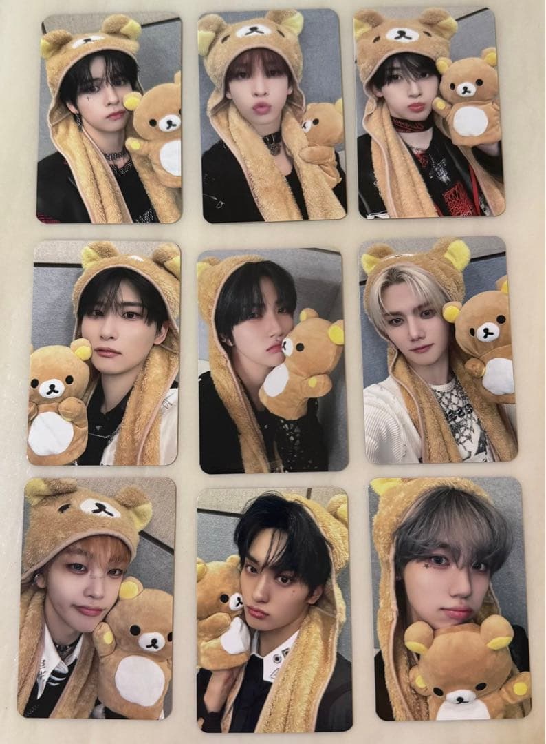 CRAVITY トレカ 9枚セット ヨントン 対面 店舗特典 リラックマ