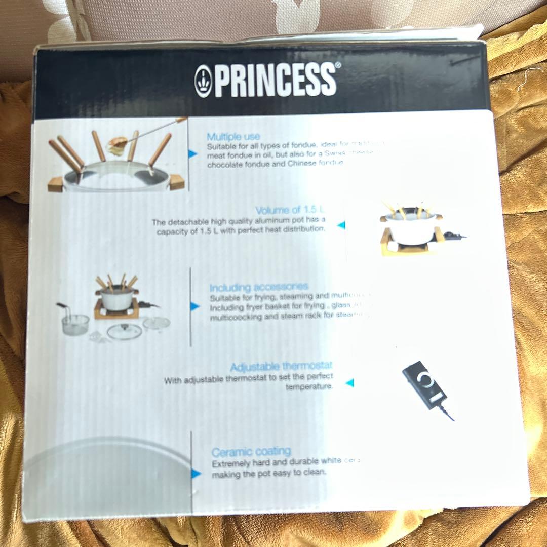PRINCESS テーブルフォンデュ＆フライピュア 新品未使用