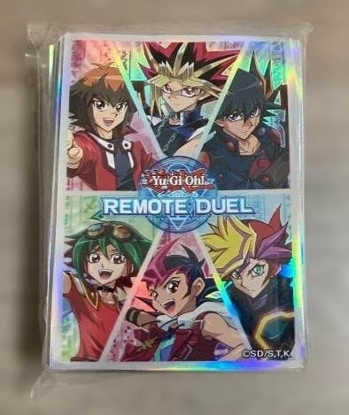 遊戯王公式品 REMOTE DUEL歴代主人公スリーブ 未開封　100枚入り