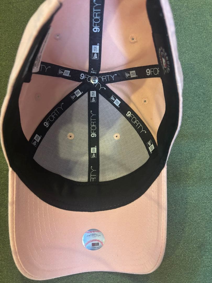 ニューエラ 9FORTY Rhinestone ラインストーン ピンク