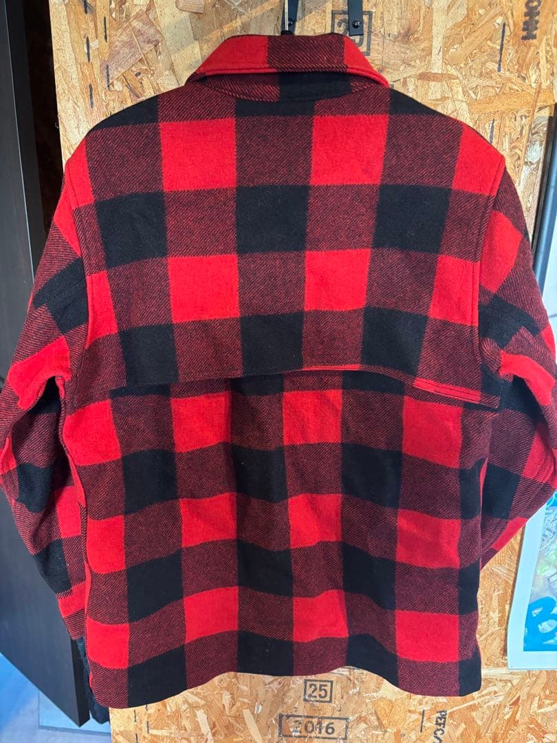 Woolrich 赤・黒チェック ジャケット　50s