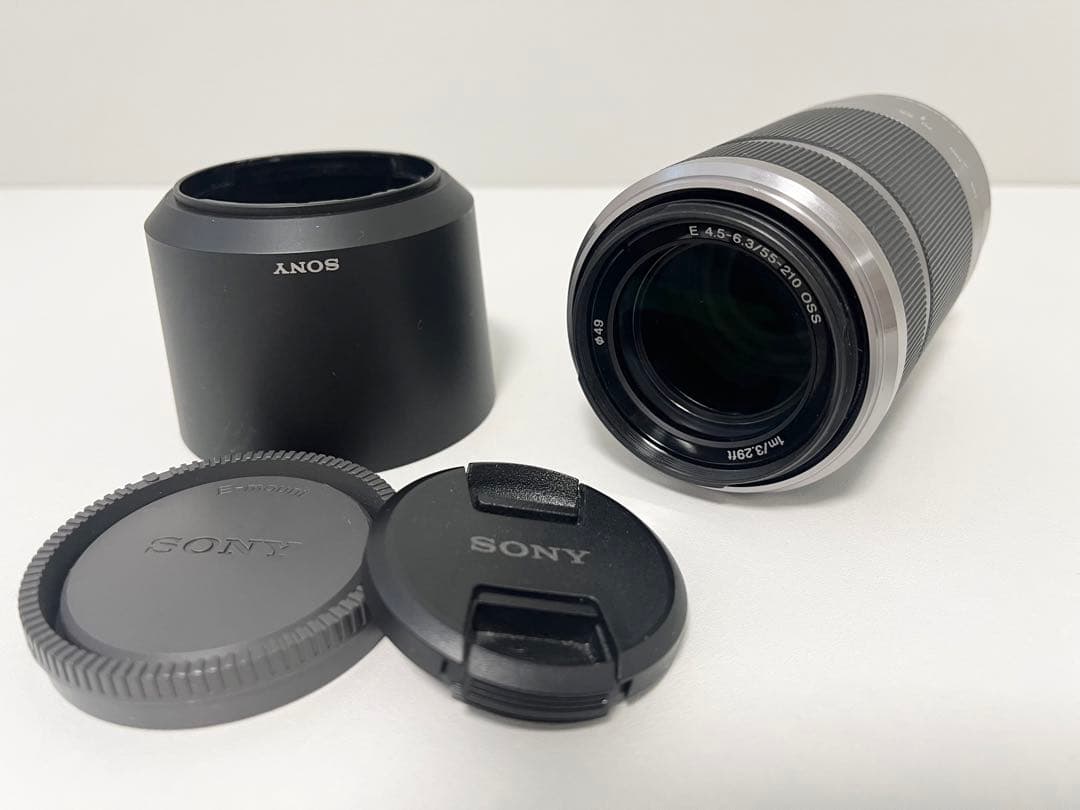 Chien Tr 　SONY ソニー　望遠レンズ E 55-210mm